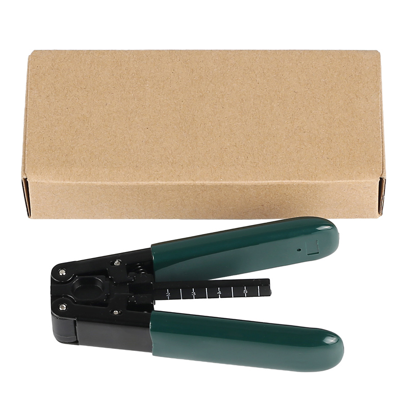 FTTH Drop Cable Fiber Optic Stripper Outer Jacket field installation and maintenance application