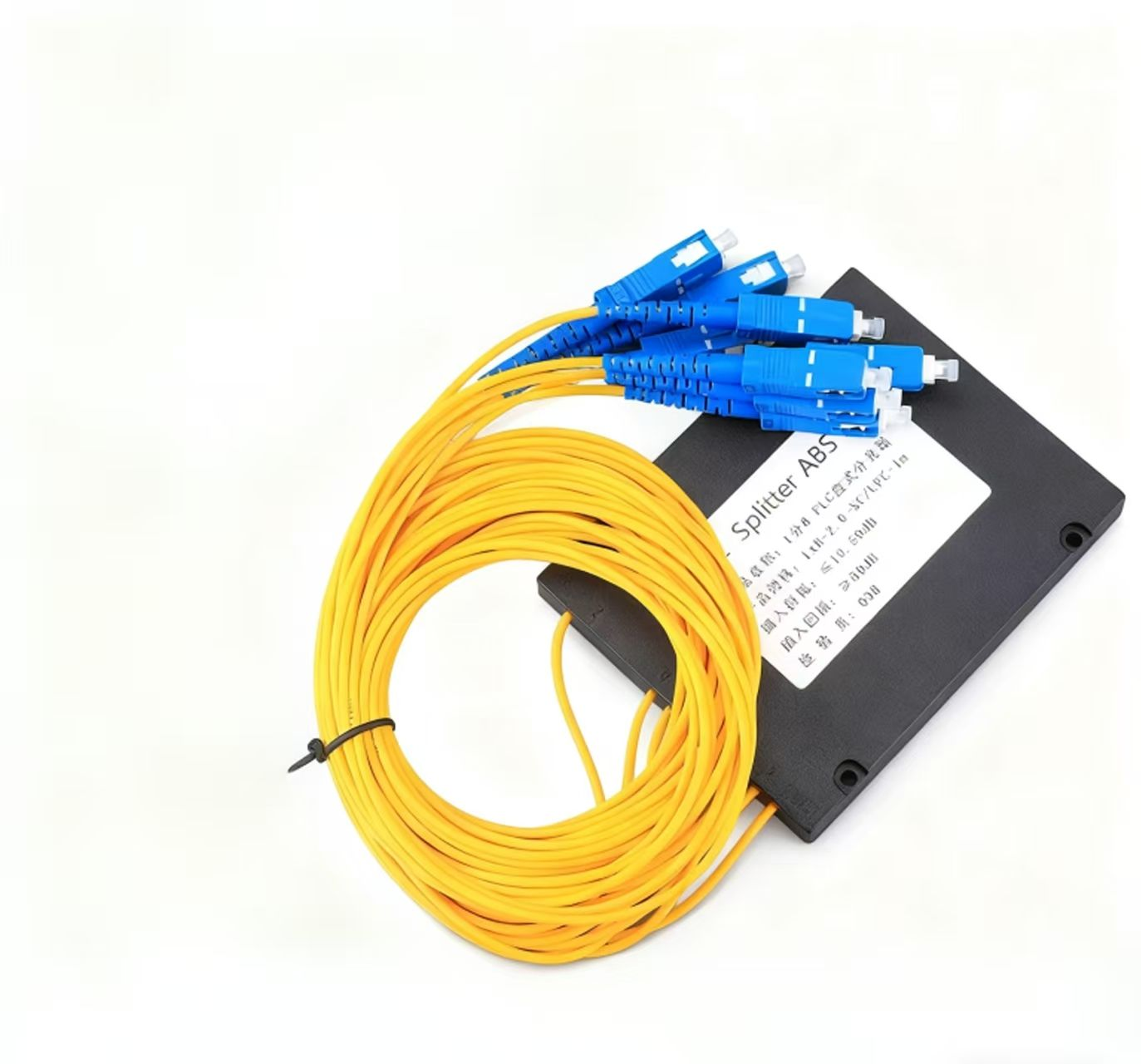Fiber Optic Tapered ABS Box Splitter key features and technical configuration
