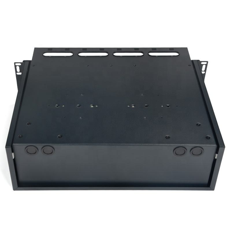 OTB Sliding Fiber Optic Terminal Box Patch Panel ports and operating controls