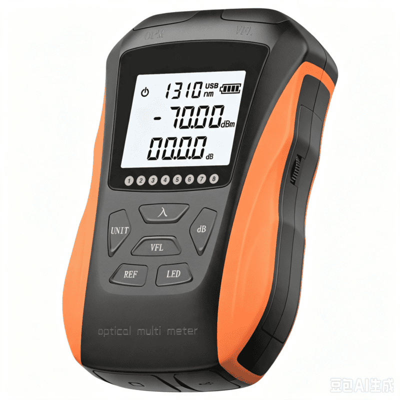 Y8 Multifunction Optical Power Meter product view for B2B fiber network procurement
