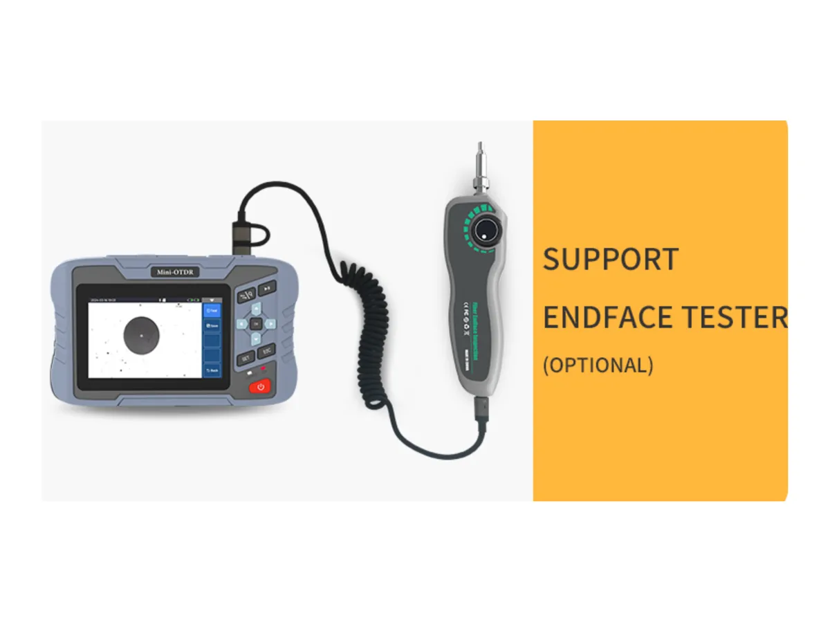 NK4350 mini OTDR optional fiber endface inspection tester