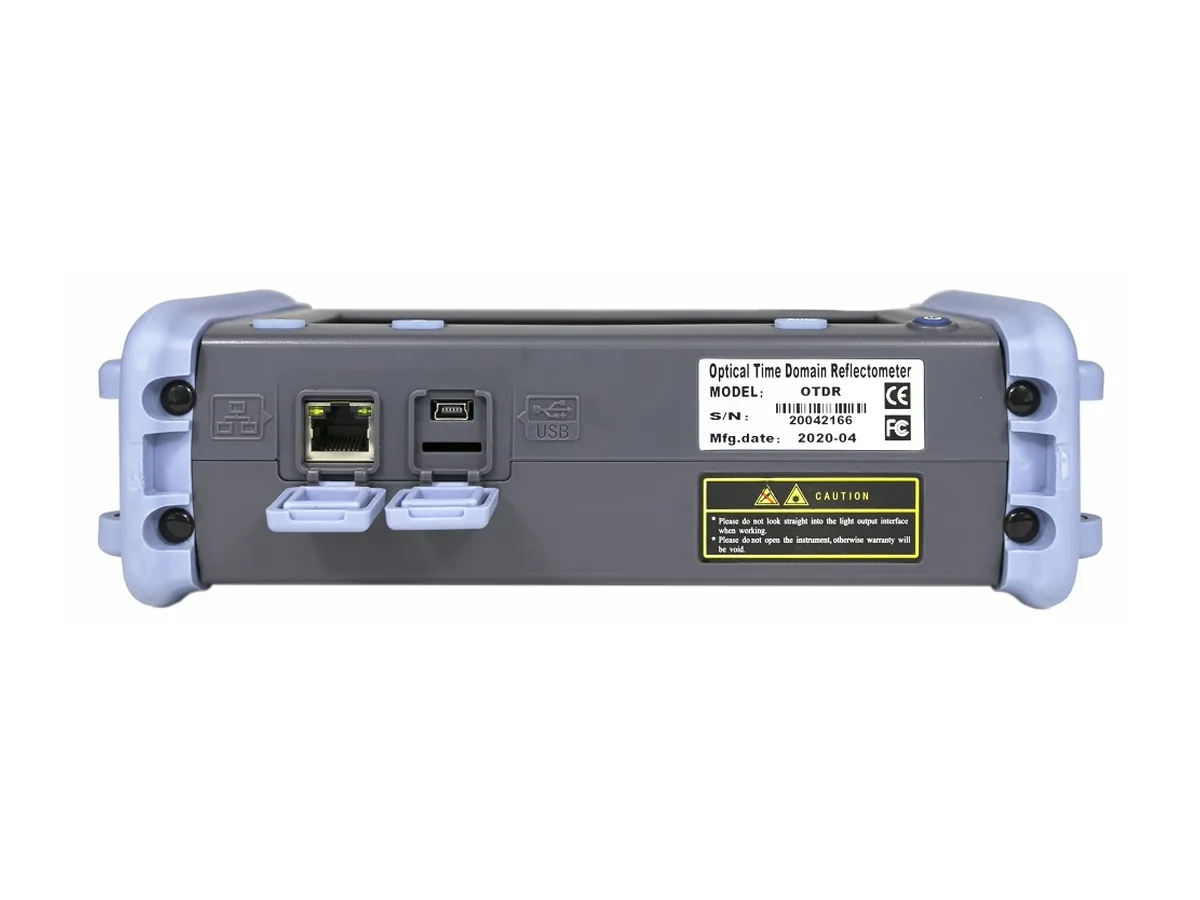 NK6800 MAX OTDR side ports and field connectivity interfaces