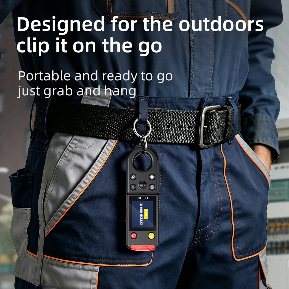 20km Rechargeable Pen-Style OTDR Fiber Fault Locator with VFL and IVFL