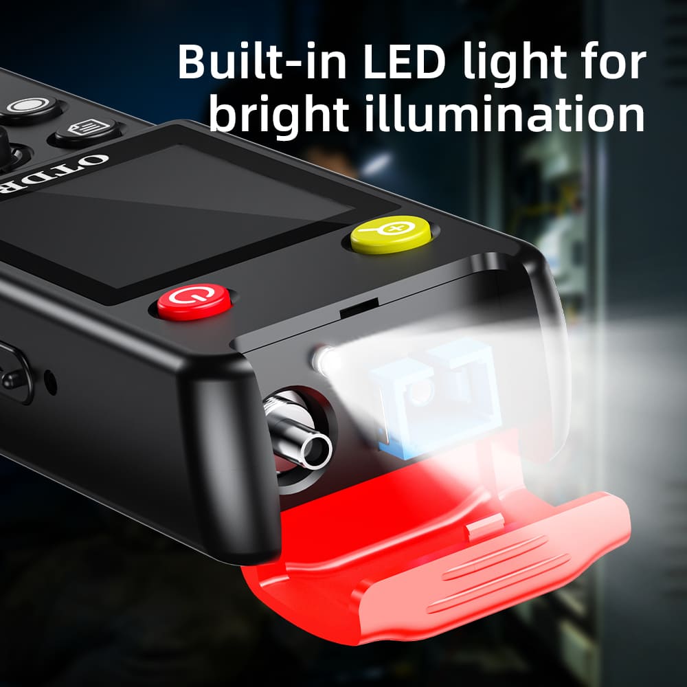 20km Rechargeable Pen-Style OTDR Fiber Fault Locator with VFL and IVFL