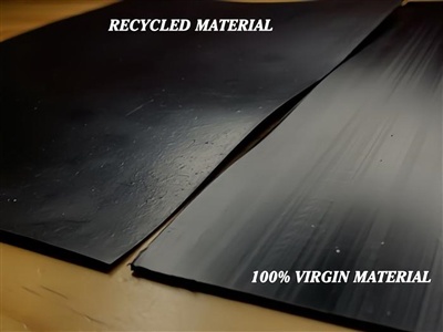 The Difference Between 100% Virgin Materials HDPE Geomembranes And Recycled.