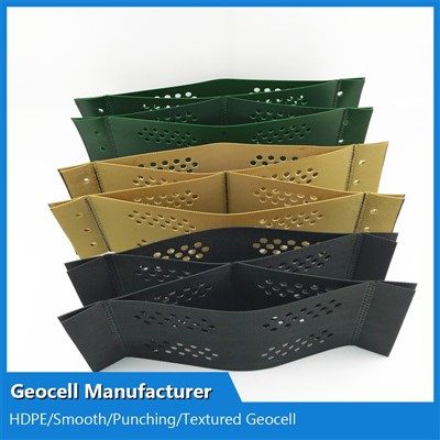 Geocell for Slope Protection