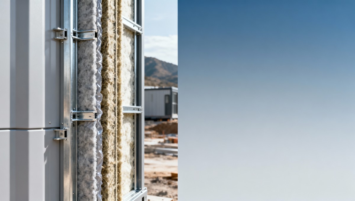 Thermal efficiency gaps between modular cabin wall assemblies and their certified U-value labels