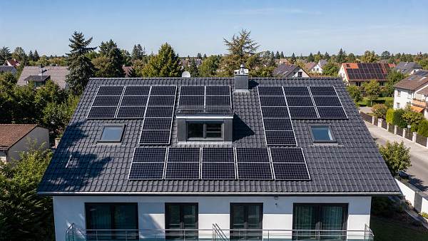 Monocrystalline panels perform well, but not on every roof