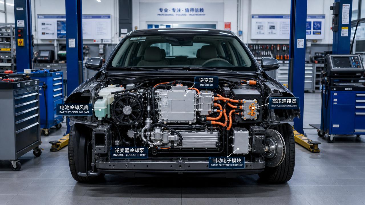 Hybrid car parts that fail early and what usually causes it