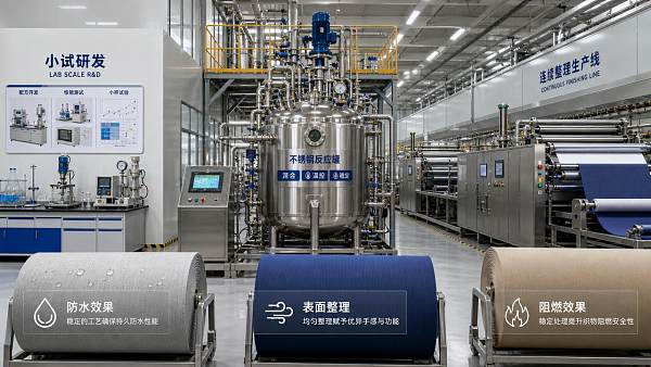 Why textile chemicals performance can change after scale-up