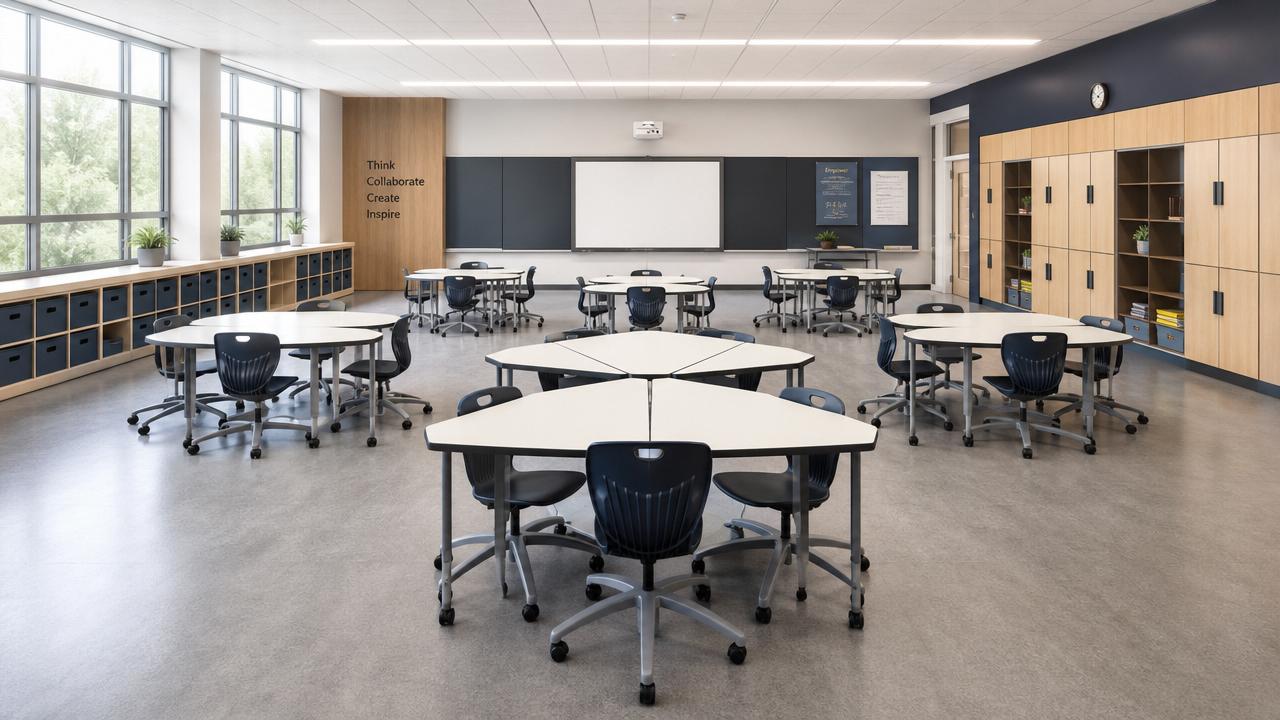 How educational furniture affects focus and classroom flow