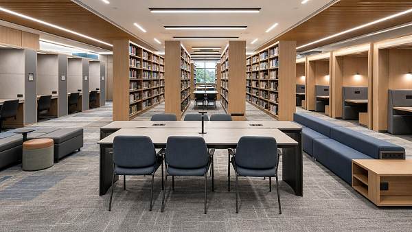 How library furniture affects space, noise, and upkeep