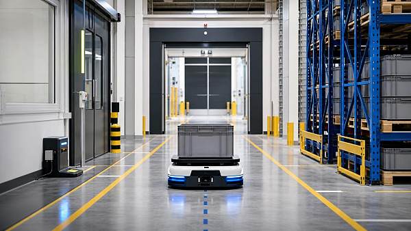 Are automated guided vehicles worth the setup effort?