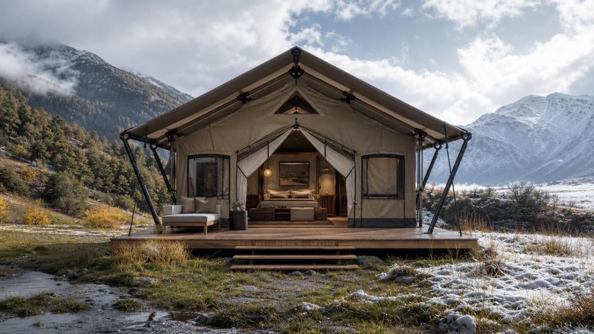 What to check before choosing glamping tents for all seasons