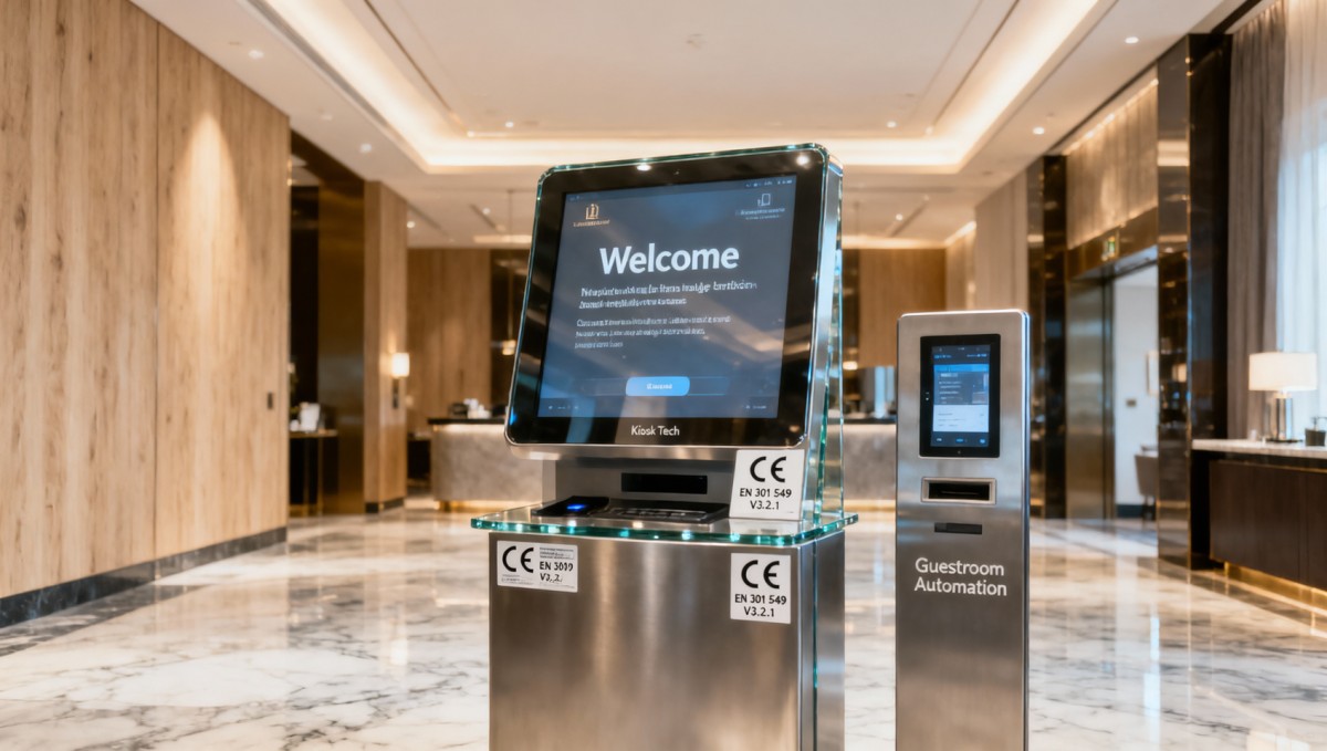 EU Draft Rules: Kiosk & Guestroom Tech Require Dual GDPR + EN 301 549 V3.2.1 Certification EU Draft Rules: Kiosk & Guestroom Tech Require Dual GDPR + EN 301 549 V3.2.1 Certification