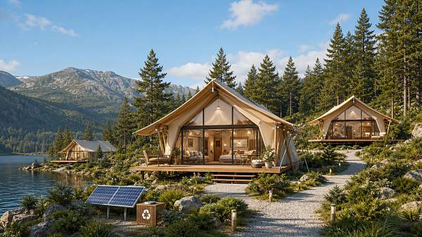 Are Glamping Tents for sustainable tourism worth the extra cost