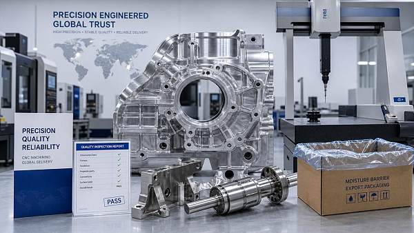 How can a CNC machining exporter reduce sourcing risk?