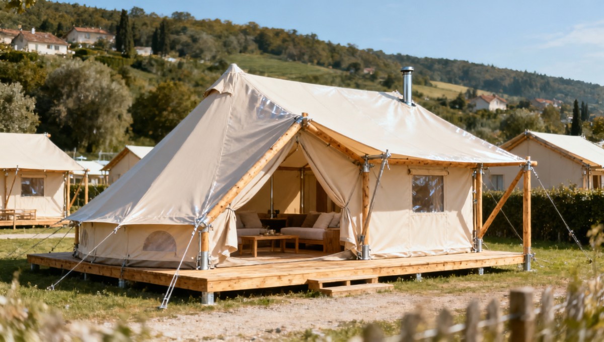 EU CE Rule Sets Class B Fire Rating for Glamping Tents EU CE Rule Sets Class B Fire Rating for Glamping Tents