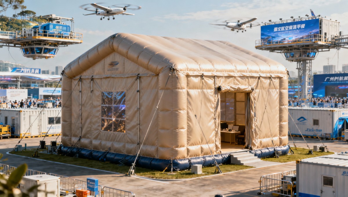 Guangzhou Air Expo Opens New Route for Glamping Tents