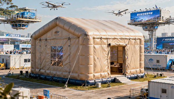 Guangzhou Air Expo Opens New Route for Glamping Tents