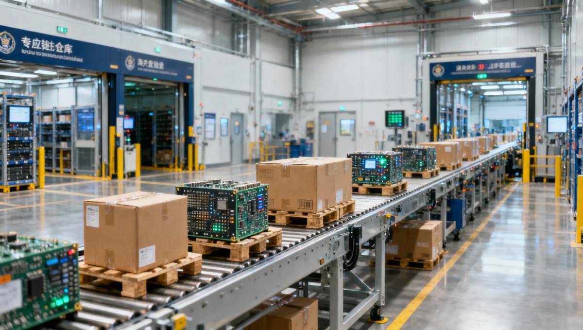 Huangpu Supply Chain Hub Clears Electronics in 1 Hour