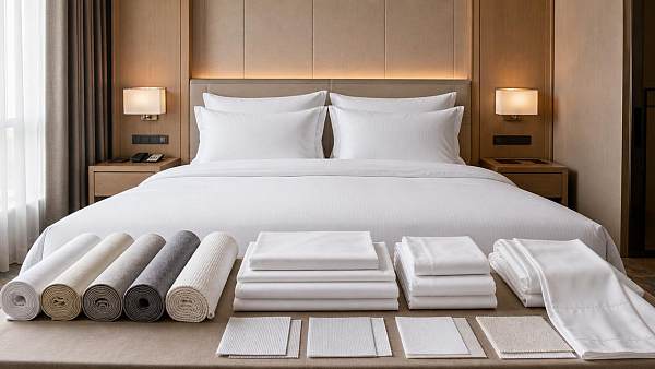 Hotel Bed Linens Buying Guide: Thread Count, Fabric Types, GSM, and Wash Durability