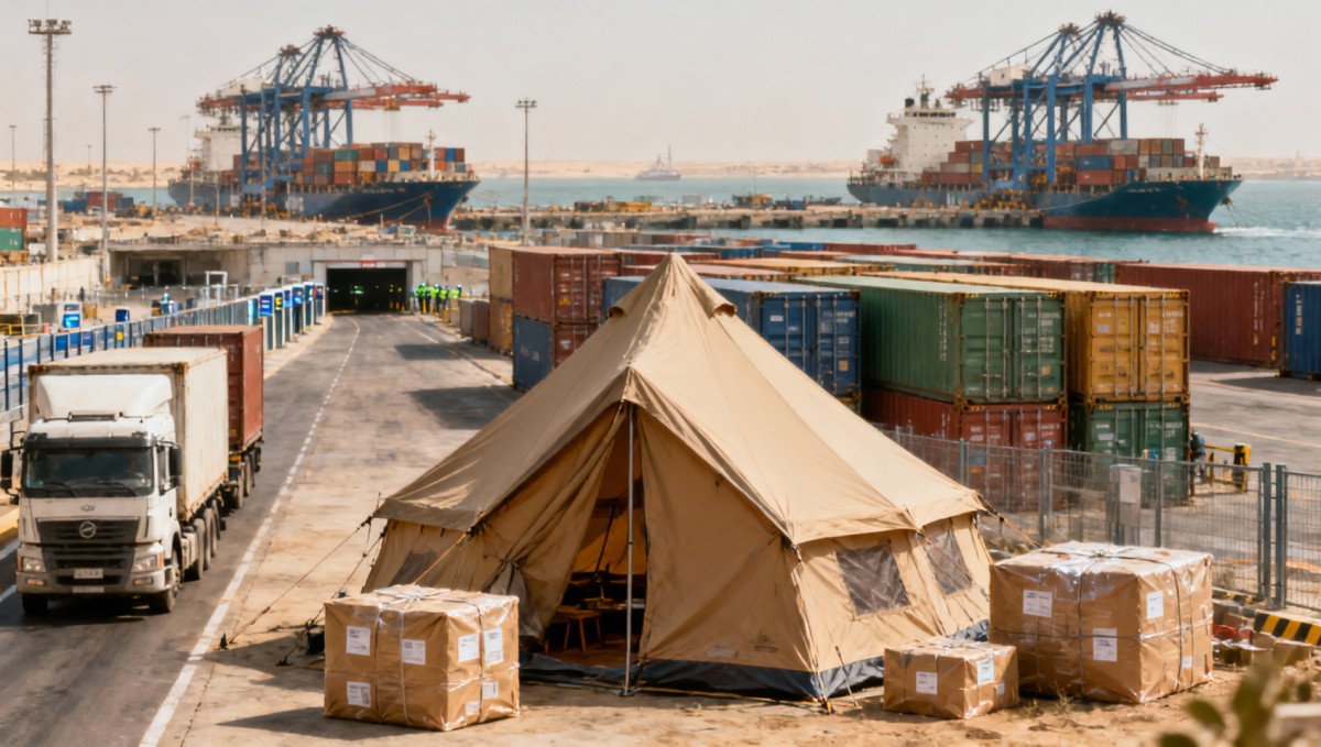 Aden Controls Push Djibouti Delays for Glamping Tents
