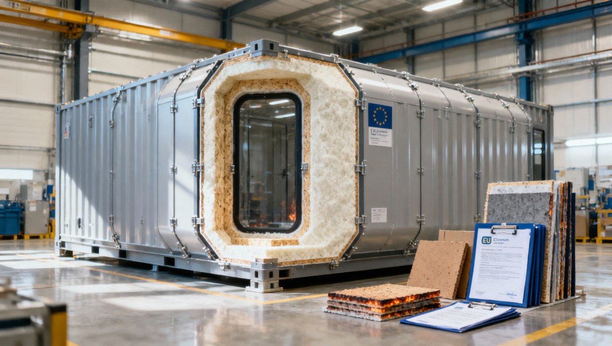 EU Fire Rule Tightens for Modular Cabin Exports