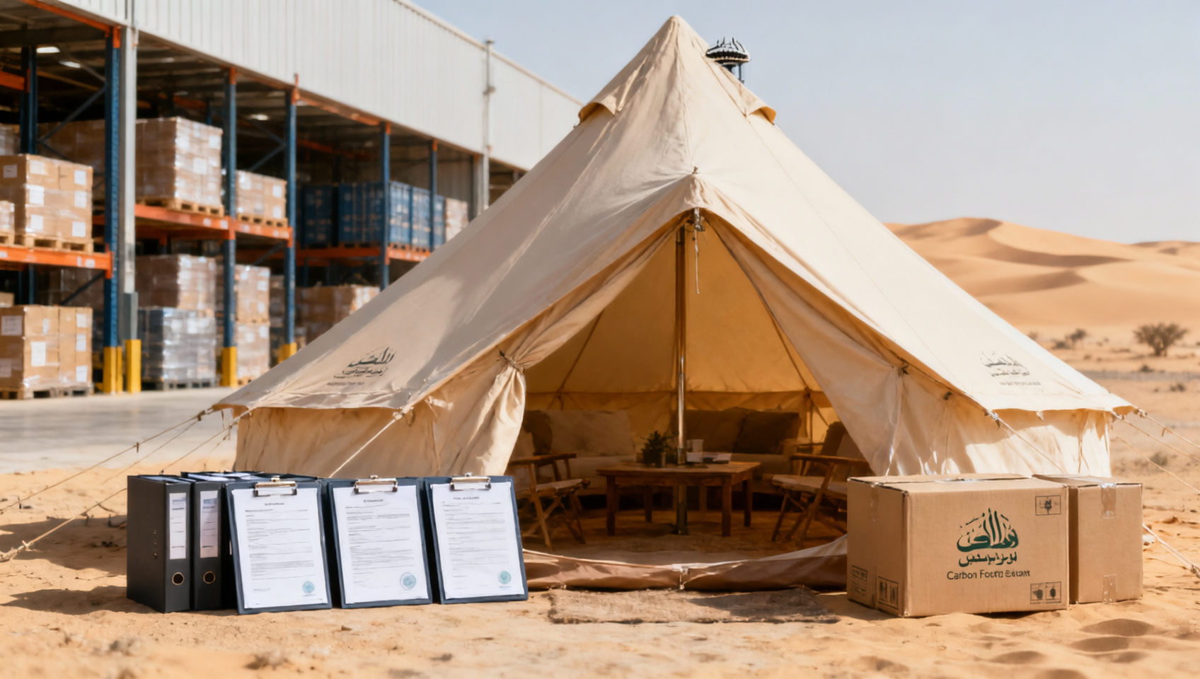 SASO Opens Carbon Pre-Check for Glamping Tents
