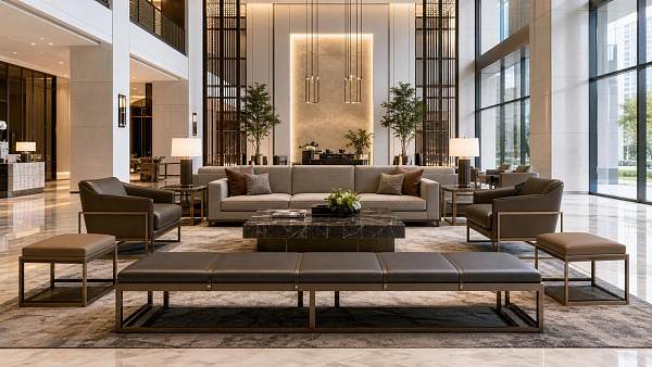 How to Specify High Traffic Furniture Weight Capacity for Hotels, Lobbies, and Public Areas