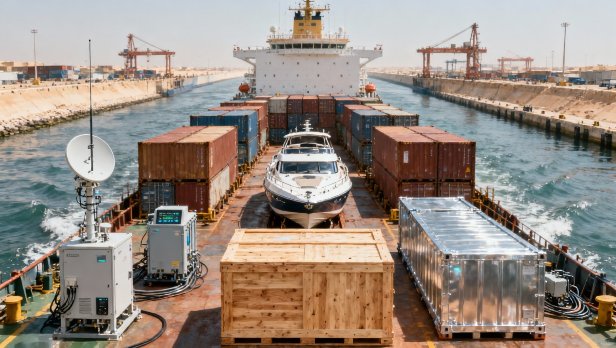 Suez Canal Adds Tech Whitelist for Yacht Tech Cargo