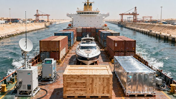 Suez Canal Adds Tech Whitelist for Yacht Tech Cargo