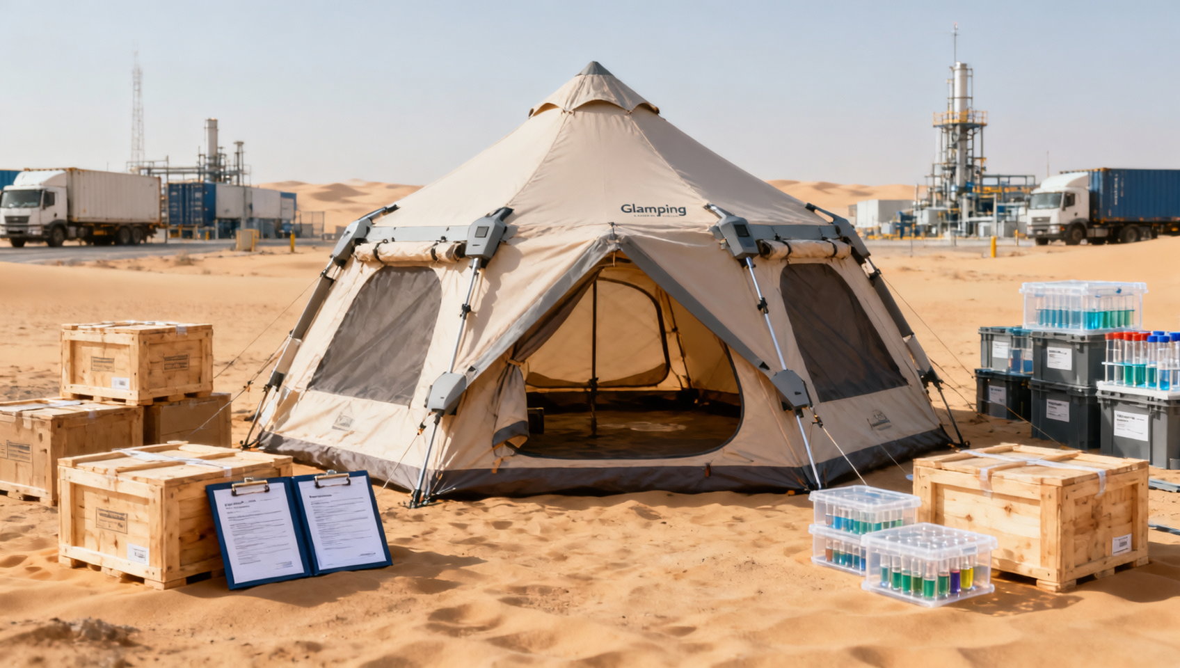 SASO Opens Carbon Pre-Screening for Glamping Tents