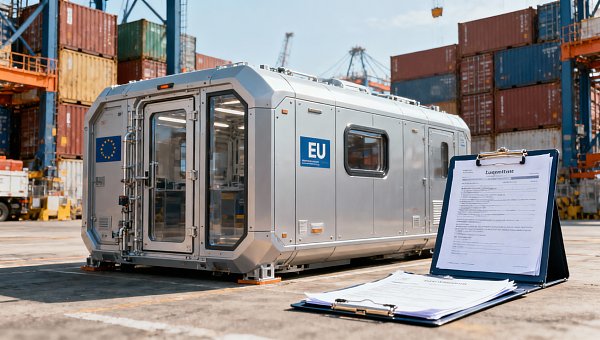China Customs Tightens EU Modular Cabin Declarations