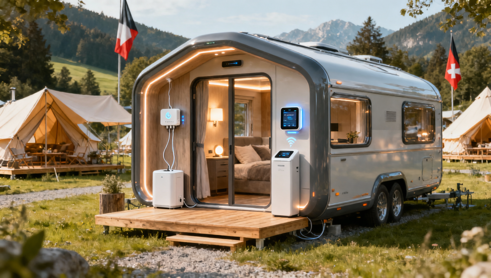 Premium Camping Q2 Up 19% as Europe Expands Guestroom Automation