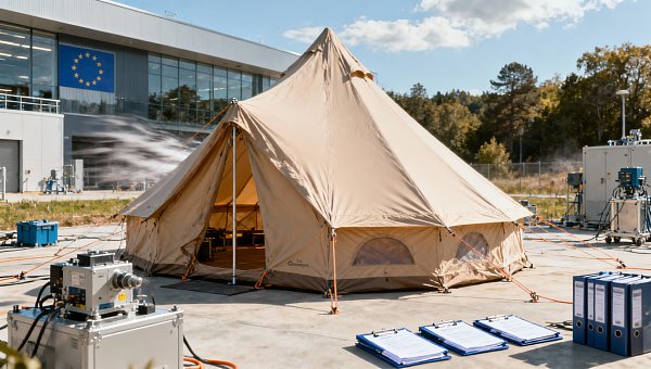 EU Rule Change Sets Full-Scale Wind Test for Glamping Tents