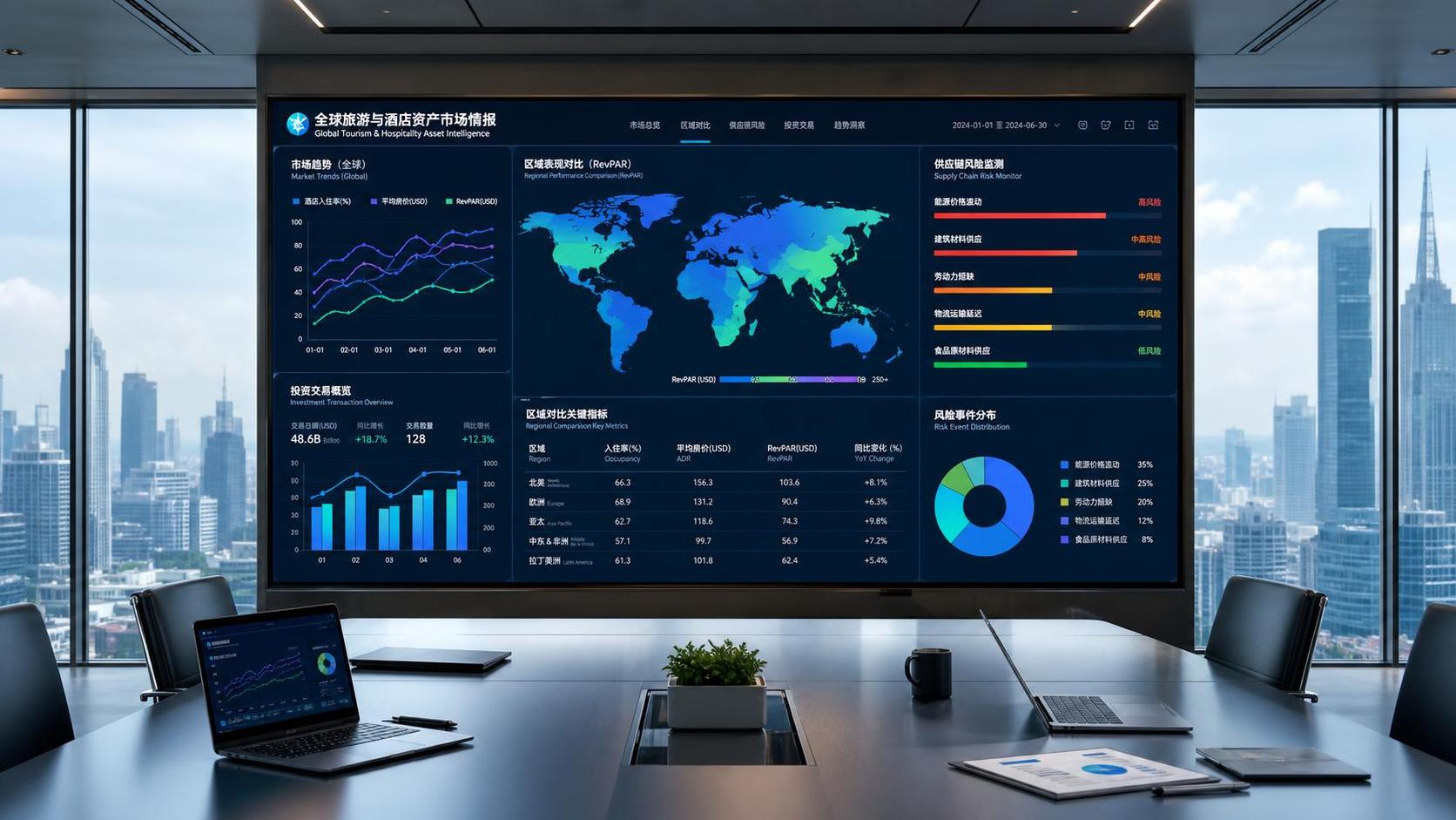 What Should Executives Look for in a Market Intelligence Report Dashboard?