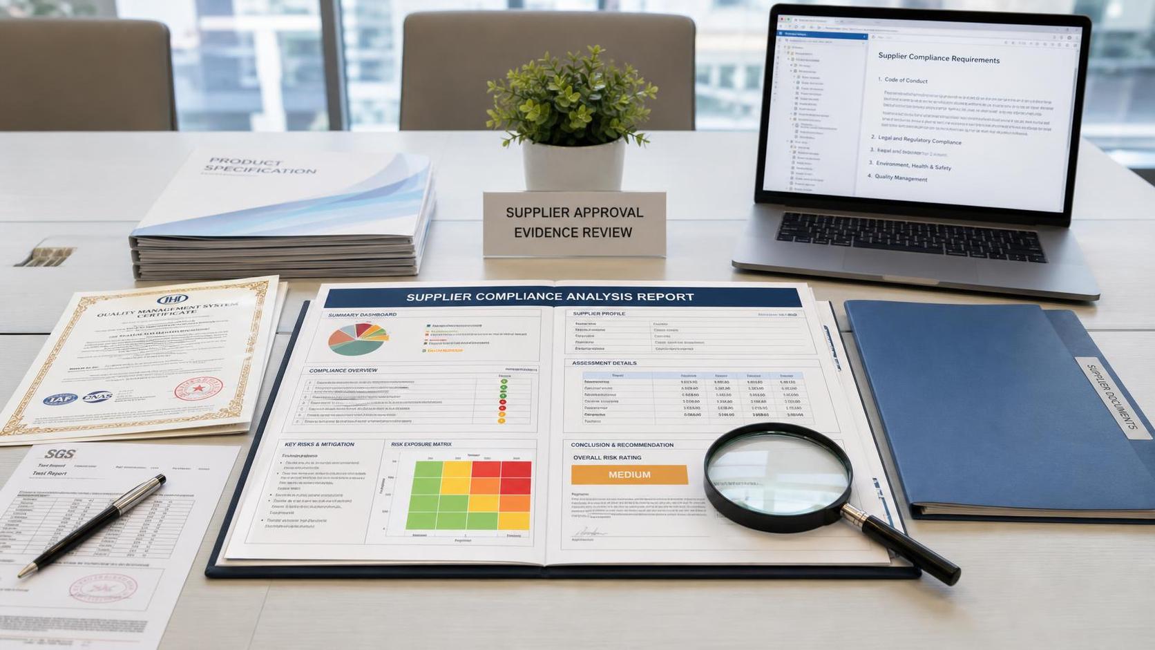 How to Read a Compliance Analysis Report Before Supplier Approval