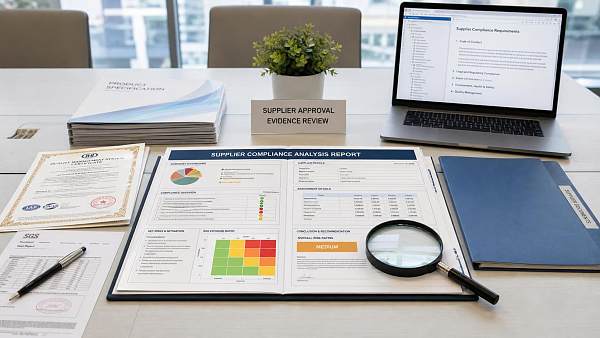 How to Read a Compliance Analysis Report Before Supplier Approval