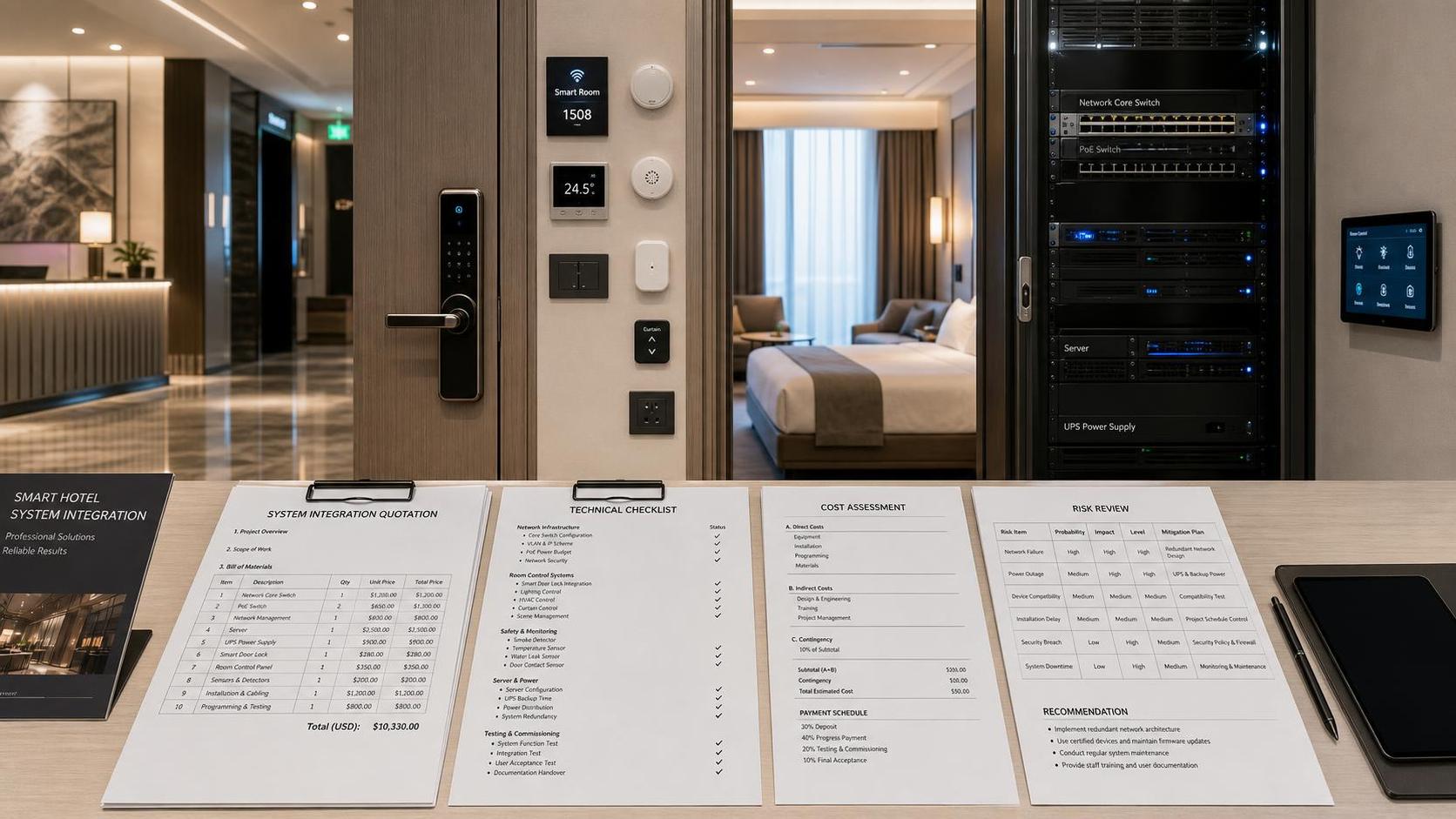 How to Evaluate a Smart Hotel System Integration Quotation Before Approval
