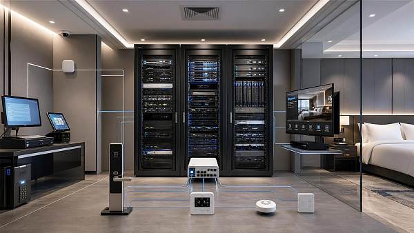 What Hotel System Interoperability Means for PMS, POS, and Guestroom Tech