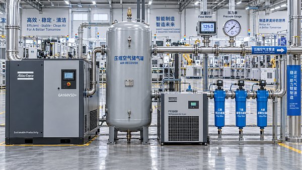 Industrial Compressors: How to Size Air Capacity and Pressure for Factory Demand