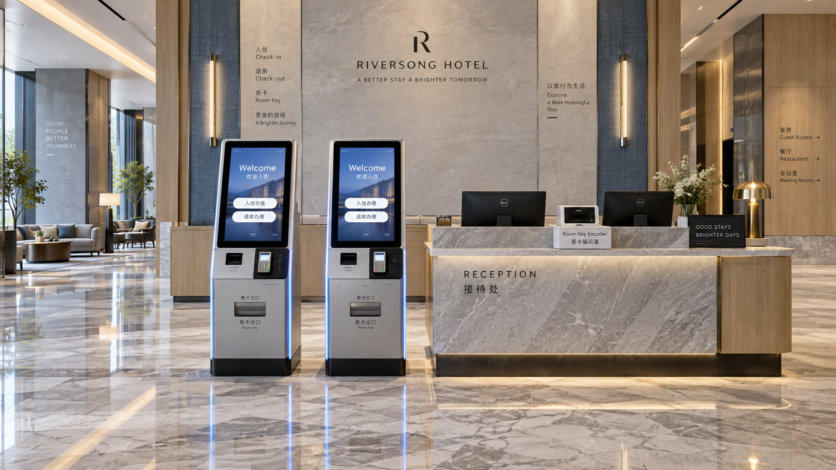 Self-Service Kiosks vs