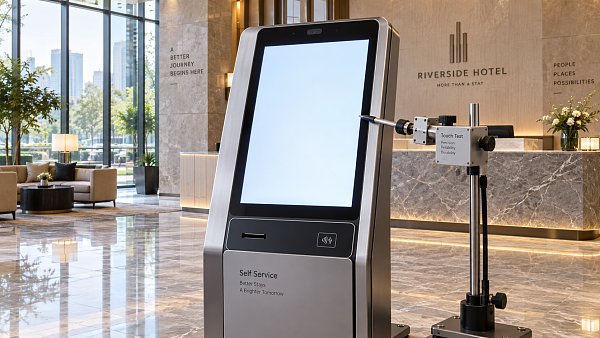 Choosing a Hotel Kiosk Display: Brightness, Touch Accuracy, and Durability