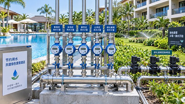 How Do I Compare Resort Water Savings When Occupancy Rates Differ?