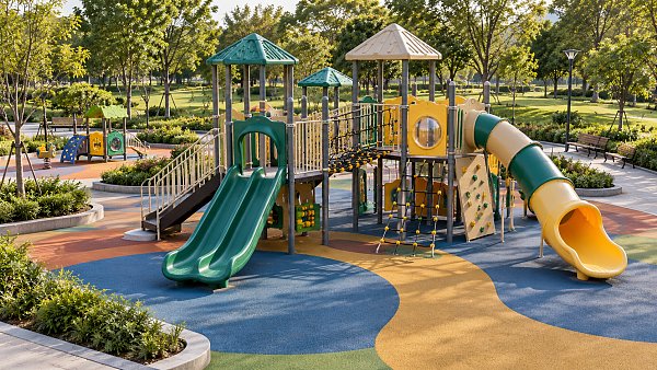Choosing Large Play Equipment for Parks: Space, Age Groups, and Safety