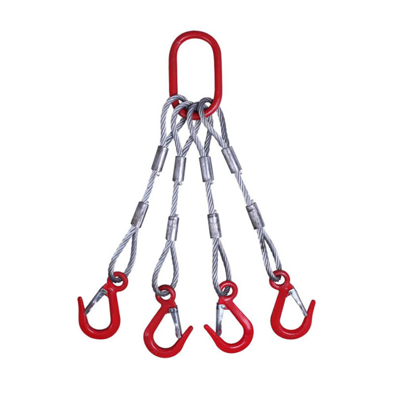 How End Fittings Change the Performance of a 4 Leg Wire Rope Sling Carbon Steel