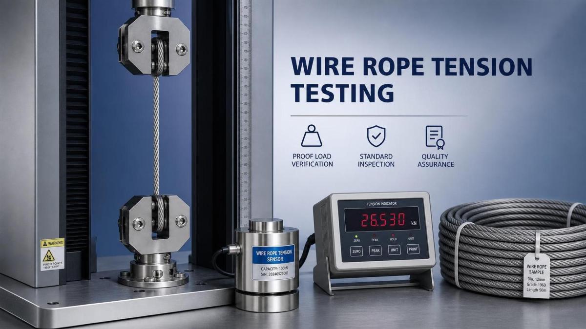 What Wire Rope Tension Testing Standards Are Commonly Used