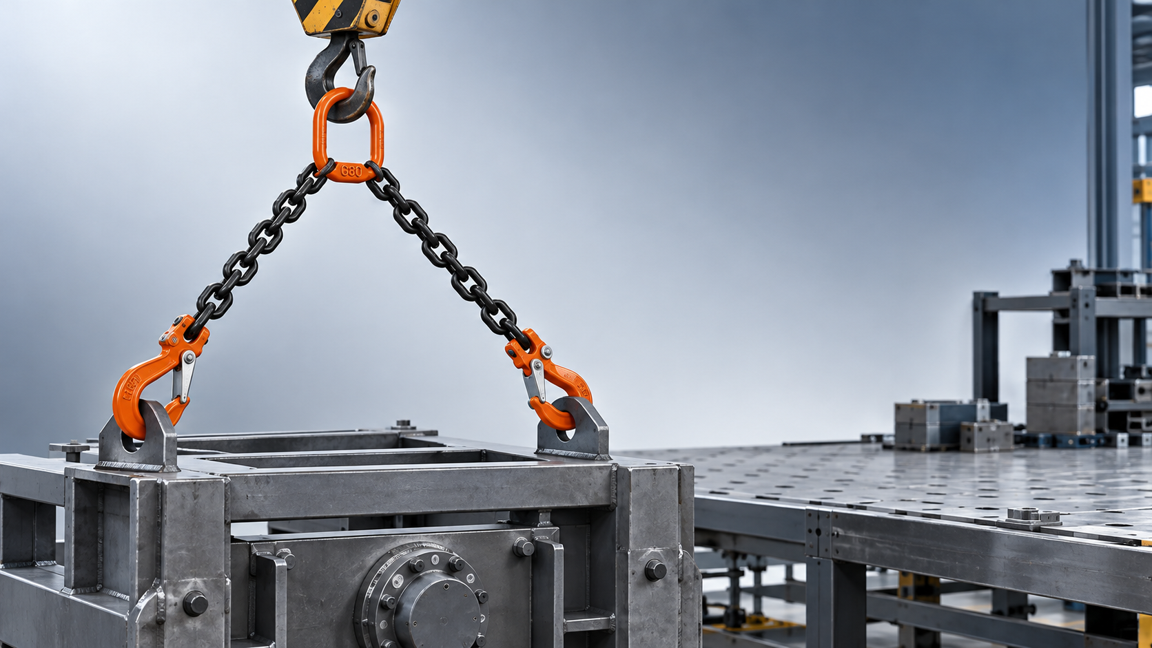 6–22mm G80 Chain Slings: Selecting 1–4 Legs, Hooks, and Rated Capacity