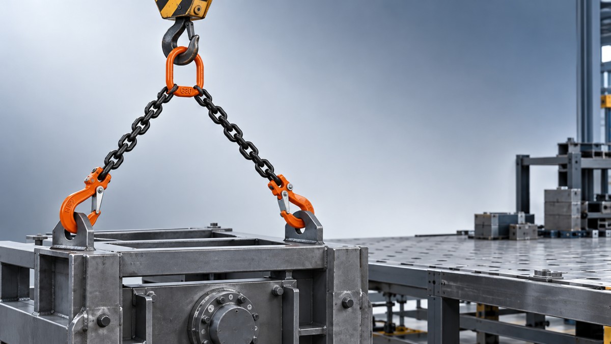 6–22mm G80 Chain Slings: Selecting 1–4 Legs, Hooks, and Rated Capacity